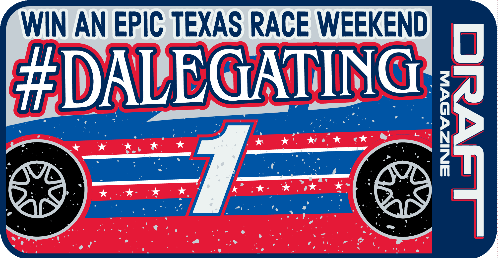 Dalegating is your ticket to the pre and post party. Your pass to the parking lot, where all the magic happens. Join us for an exclusive look at our new Austin brewery and for some great Dalegating fun with the Jr. Motorsports race team at Texas Motor Speedway!