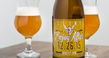 From our cellar: Stone Enjoy After 12.26.15 Brett IPA