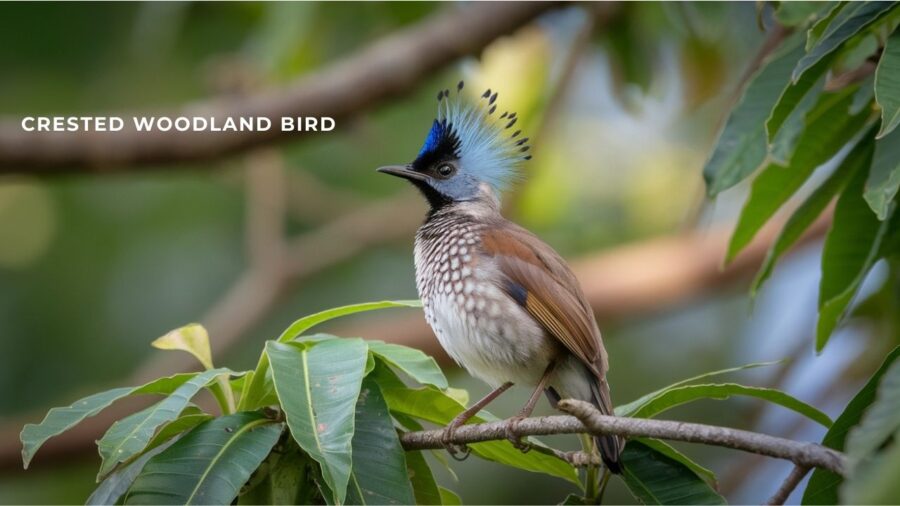 Crested Woodland Bird