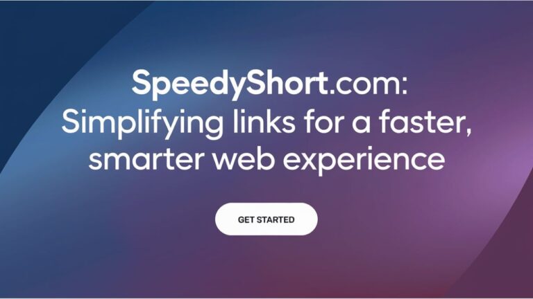 SpeedyShort.com: Simplifying Links for a Faster, Smarter Web Experience