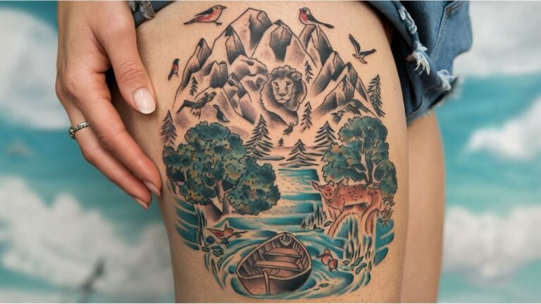 Thigh Tattoos for Women: Stunning Designs and Creative Inspiration