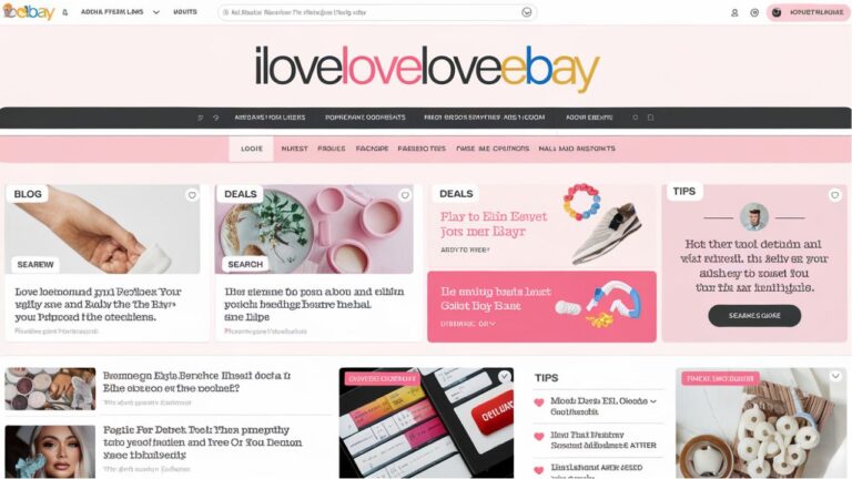 iloveloveloveebay.com: The Ultimate Destination for eBay Fans to Find Deals, Tips, and Insights